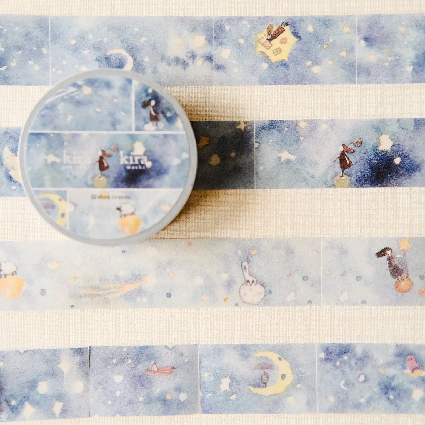 Teayou Kiritori Pre-Cut  Washi Tape - Keshiki (Scenery)