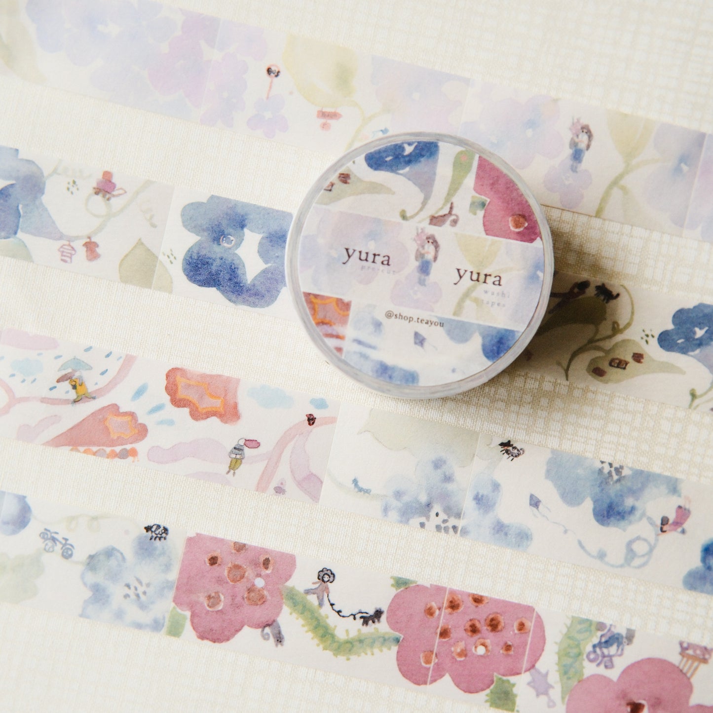 Teayou Kiritori Pre-Cut  Washi Tape - Keshiki (Scenery)