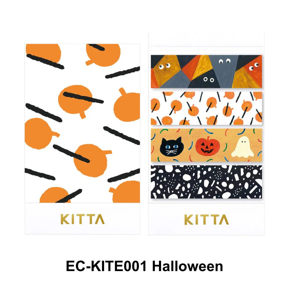 King Jim Kitta Portable Washi Tape - Halloween