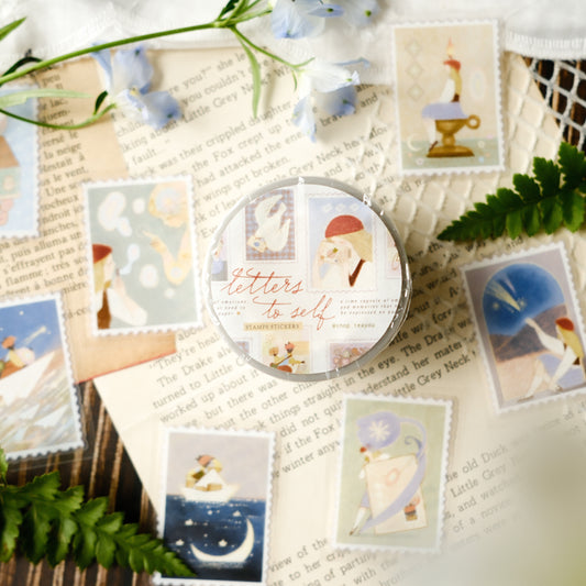 Teayou Kiss Cut PET Tape - Letters to Self