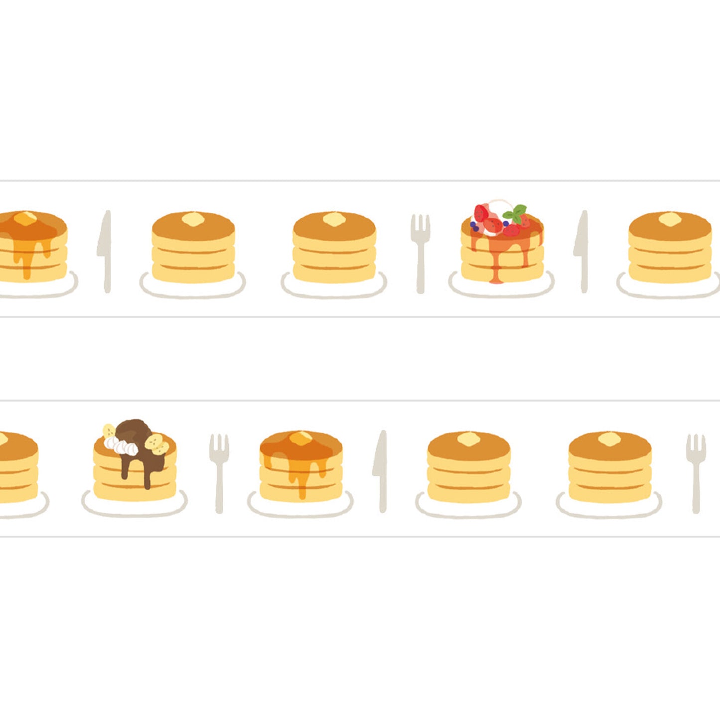 Papier Platz Washi Tape - Pancakes