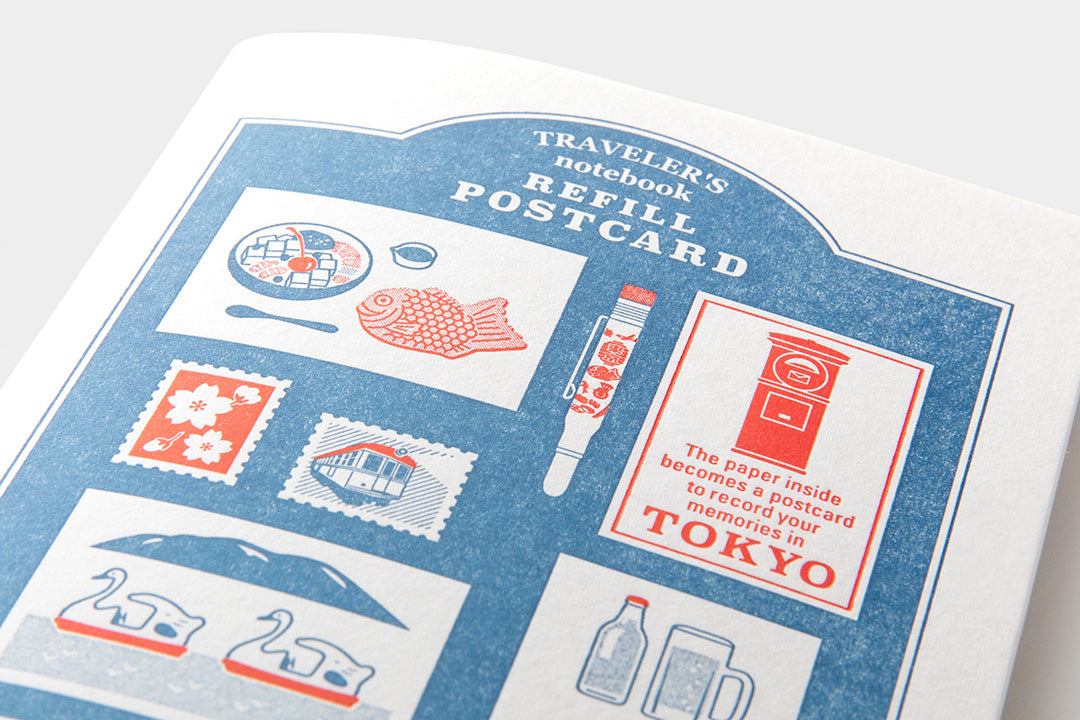 TRAVELER's Notebook TOKYO Limited Edition Postcard Refill