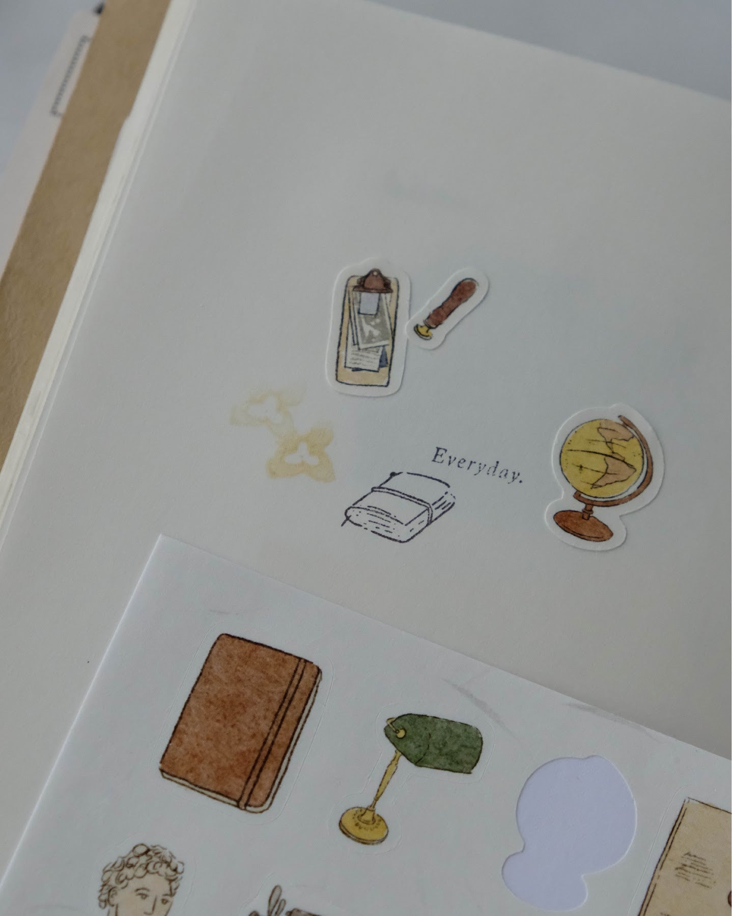 Wenyea's Illustrations Sticker Sheet - Retro Stationery Boutique