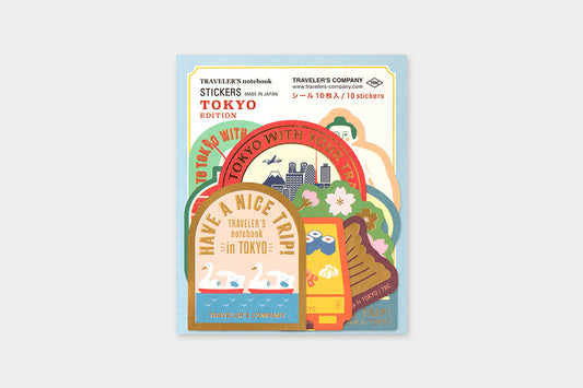 TRAVELER'S notebook Tokyo Sticker Set PRE-ORDER Limited Edition