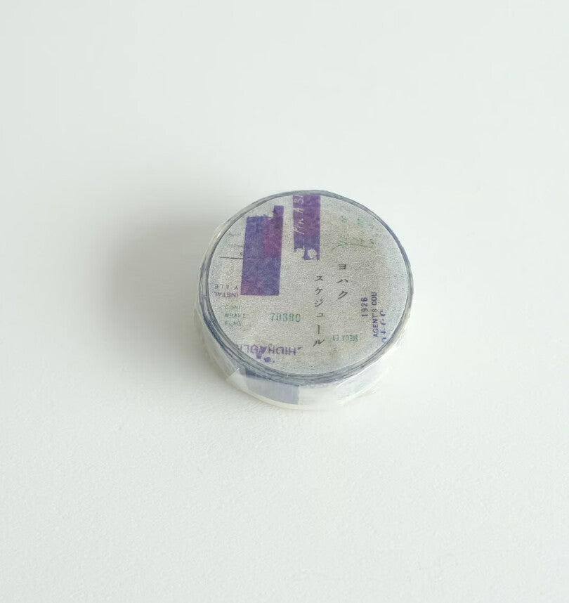 YOHAKU Washi Tape Schedule Y-153
