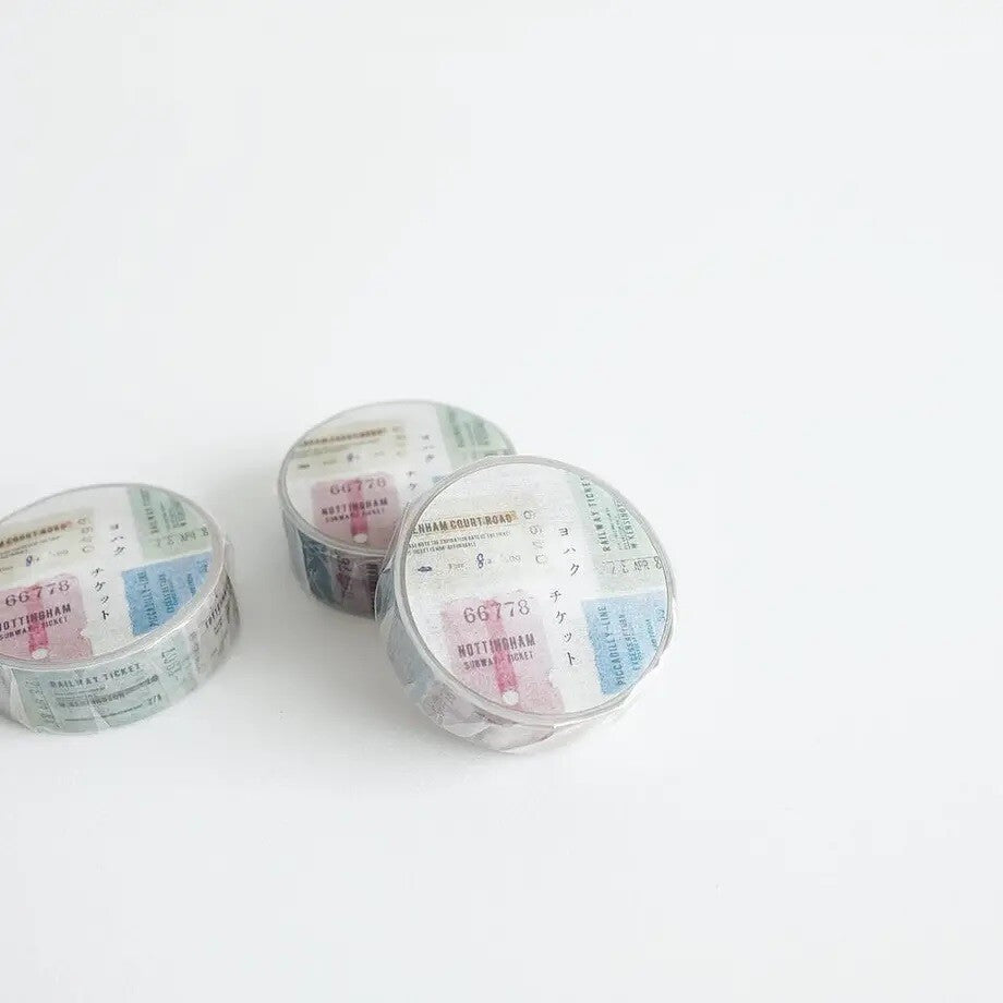 YOHAKU Washi Tape Tickets Y-077